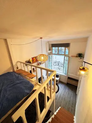 Coin salon dans l'établissement Central Paris Stay with Exceptional Comfort