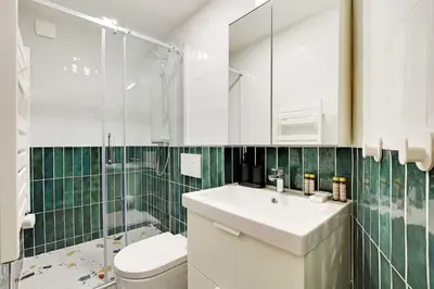 Salle de bains dans l'établissement Cozy Apartment 2BR 6P - Boulets Nation