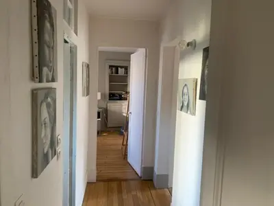 Cuisine ou kitchenette dans l'établissement Country house in Paris