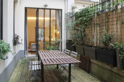 Terrasse ou espace extérieur de l'établissement Haven of peace with private terrace