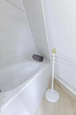 Salle de bains dans l'établissement Petit studio 16ème arrondissement - Boulogne