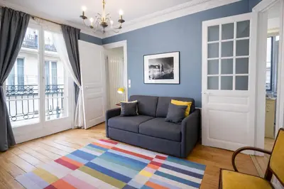 Coin salon dans l'établissement Cœur du Marais
