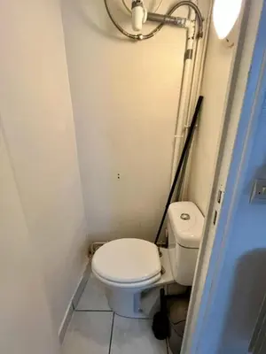 Salle de bains dans l'établissement Studio Sacré-Cœur - Rue Chappe