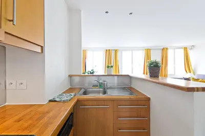 Plan de l'établissement Heart of Paris 1BR-6P Les Halles Free Netflix