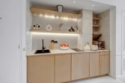 Cuisine ou kitchenette dans l'établissement CIA - Luxurious Flat on Champs-Élysées