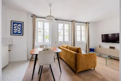 Télévision ou salle de divertissement dans l'établissement 3#Apartment 4 people#1BR#Mouffetard#Sorbonne