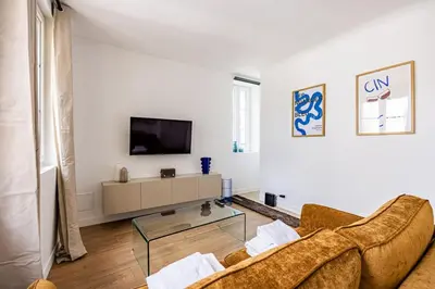 Télévision ou salle de divertissement dans l'établissement 3#Apartment 4 people#1BR#Mouffetard#Sorbonne