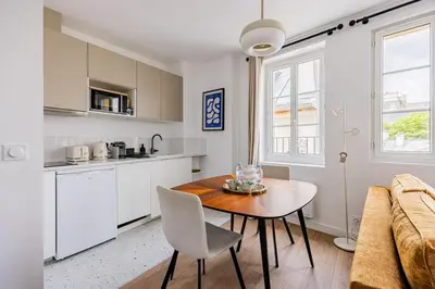 Cuisine ou kitchenette dans l'établissement 3#Apartment 4 people#1BR#Mouffetard#Sorbonne