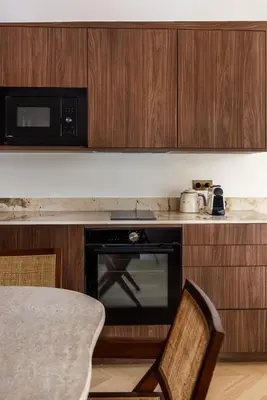 Cuisine ou kitchenette dans l'établissement Luxury-1BR#Louvre#Saint-Honore#Palais-Royal