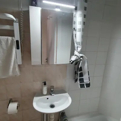 Salle de bains dans l'établissement Appartement au cœur de Paris
