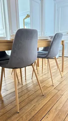 Coin salon dans l'établissement Suite 140m2 vue sur Tour Eiffel