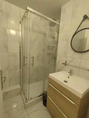 Salle de bains dans l'établissement 4 bedrooms, La Défense, 5 min walk to metro