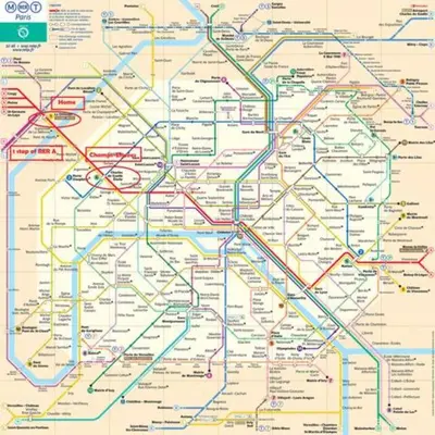 Plan de l'établissement 4 bedrooms, La Défense, 5 min walk to metro