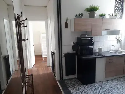 Cuisine ou kitchenette dans l'établissement Vincennes - Parisian appartment