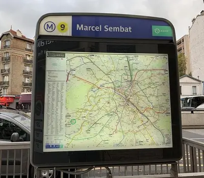 Plan de l'établissement Appartement - 4 voyageurs - accès direct Paris