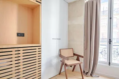 Plan de l'établissement Marais Louvre Luxury new 2BR Full AC by Melvane