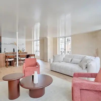 Louvre & Seine Luxury new 3BR Full AC By Melvane