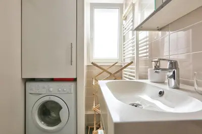 Salle de bains dans l'établissement Modern Renovated studio cozy and quiet