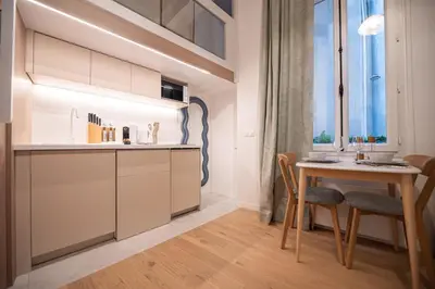 Cuisine ou kitchenette dans l'établissement CIA - Cozy Flat Palais Royal, Louvre