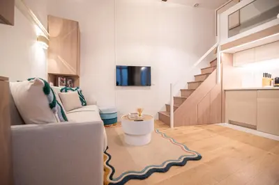 Télévision ou salle de divertissement dans l'établissement CIA - Cozy Flat Palais Royal, Louvre
