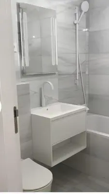 Salle de bains dans l'établissement Center Secured and Elegant Area in Paris