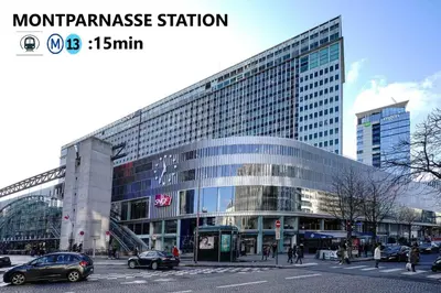 Plan de l'établissement Studio à cote du parc des expositions porte de Versailles, proche metro