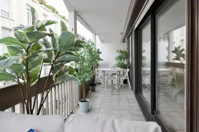 Balcon ou terrasse dans l'établissement We Parisian Vanneau Cozy Home