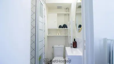 Salle de bains dans l'établissement Paris Expo - Charming Apartment - GetHosted