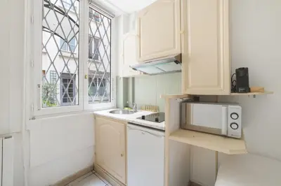 Cuisine ou kitchenette dans l'établissement Paris Marais Ste Catherine