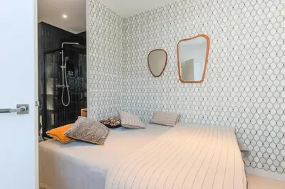 Un ou plusieurs lits dans un hébergement de l'établissement Luxury 5 stars penthouse on Prestigious Avenue Foch