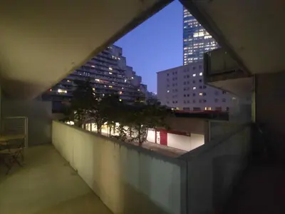 Balcon ou terrasse dans l'établissement 4 min walk to metro, 3 bedrooms &Salon, La Défense