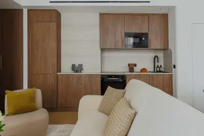 Cuisine ou kitchenette dans l'établissement Elegant apartment - 3BR-8P- Le Marais