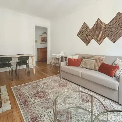 Jardin des Plantes - Beautiful bright 2-bedroom apartment -1 living room