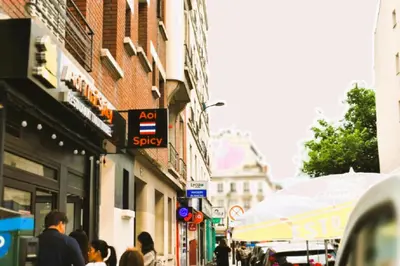 Quartier de l'appartement ou autre quartier proche