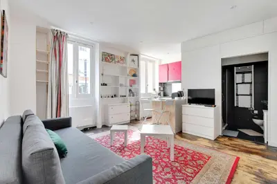Cuisine ou kitchenette dans l'établissement Chamant studio - 2P- Ternes