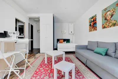 Cuisine ou kitchenette dans l'établissement Chamant studio - 2P- Ternes