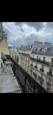Balcon ou terrasse dans l'établissement Appartement avec Terrasse 14 ème