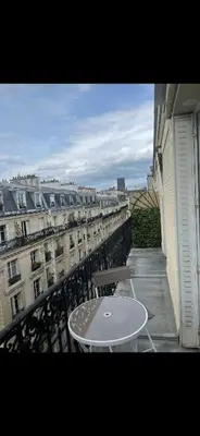 Balcon ou terrasse dans l'établissement Appartement avec Terrasse 14 ème