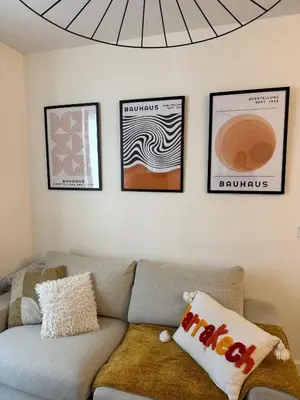 Coin salon dans l'établissement Appartement T2 cooconing, Paris 11ème