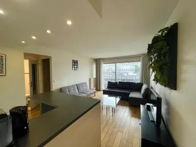 Coin salon dans l'établissement Appartement Montparnasse 3