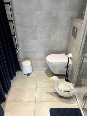 Salle de bains dans l'établissement Cozy appartement well located