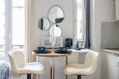 Plan de l'établissement Paris studio Rue Daguerre - Quiet & welcoming & well connected