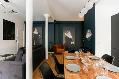 Coin salon dans l'établissement Marvelous 2 bedrooms - Saint Honore - Palais Royal