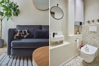 Salle de bains dans l'établissement Sublim & NEW apartement St Germain Notre Dame