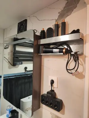 Cuisine ou kitchenette dans l'établissement Urban Nest Paris 10