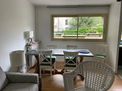 Coin salon dans l'établissement French Welcome
