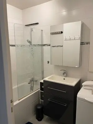 Salle de bains dans l'établissement French Welcome