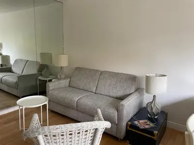 Coin salon dans l'établissement French Welcome