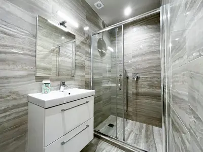 Salle de bains dans l'établissement Urban Flat 02 - 4 Bedrooms Flat in center of Paris