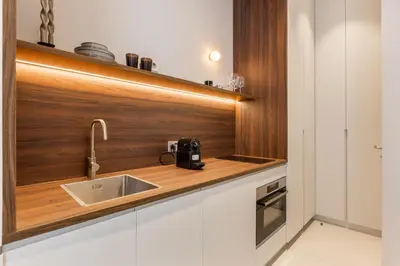 Cuisine ou kitchenette dans l'établissement Le Confidentiel - Quai de Seine